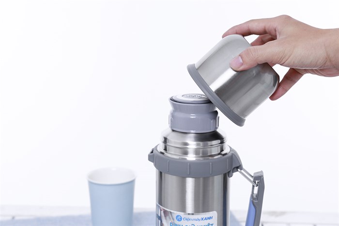 Bình giữ nhiệt inox 1.1 lít DMX-BT009 Màu Bạc