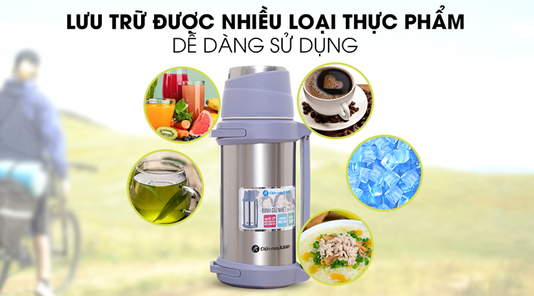 Bình giữ nhiệt inox 1.5 lít DMX-BT010