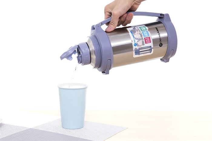 Bình giữ nhiệt inox 1.5 lít DMX-BT010 Màu Bạc
