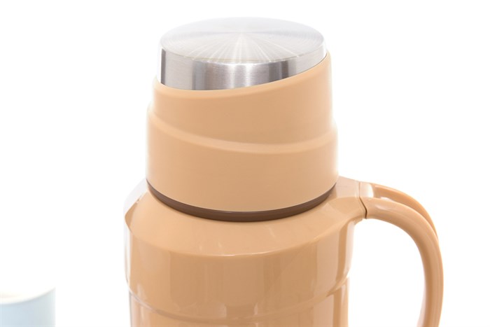 Bình thủy giữ nhiệt nhựa 2 lít DMX-BT011 Màu Nâu