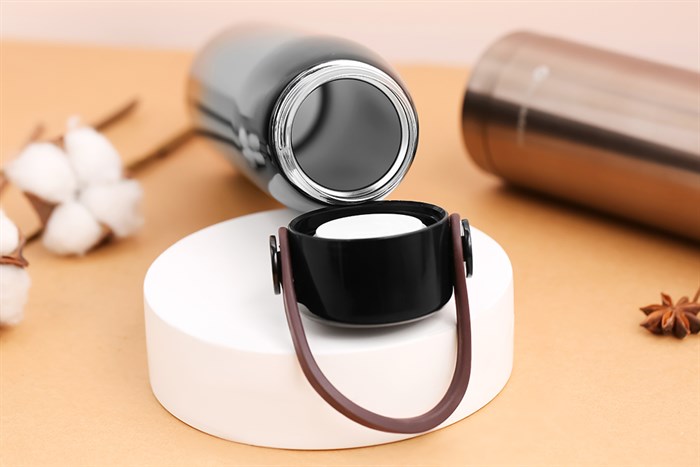 Bình giữ nhiệt inox 320 ml DMX TH06684 Màu Đen