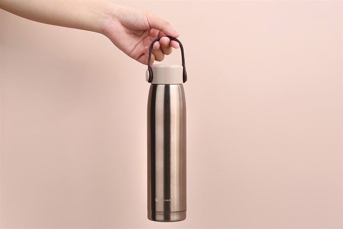 Bình giữ nhiệt inox 320 ml DMX TH06684 Màu Vàng