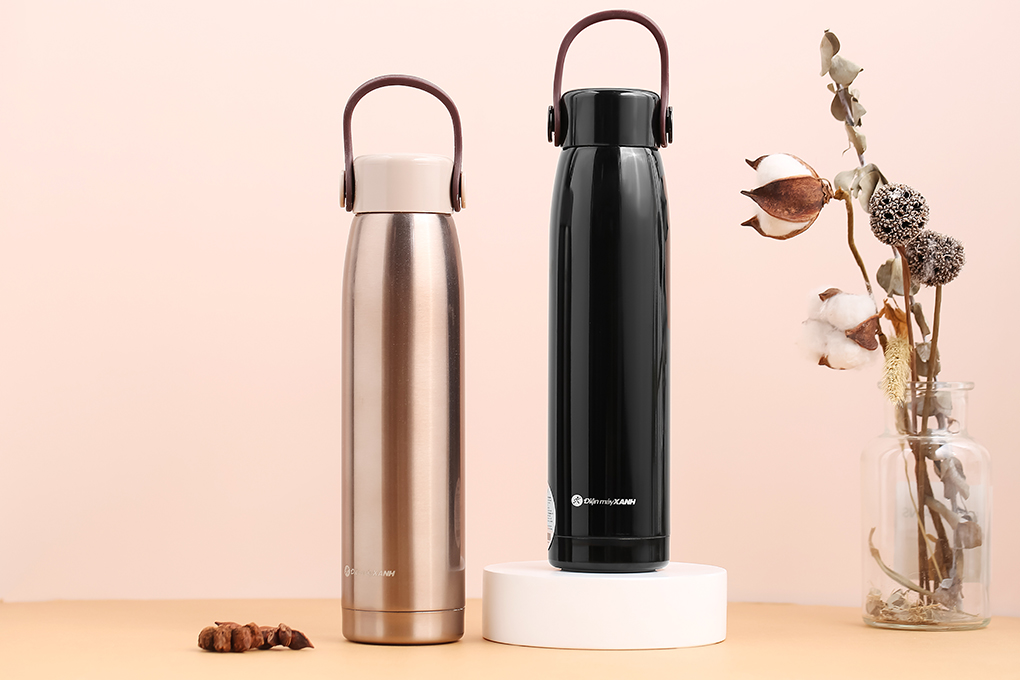 Bình giữ nhiệt inox 320 ml DMX TH06684 Màu Đen