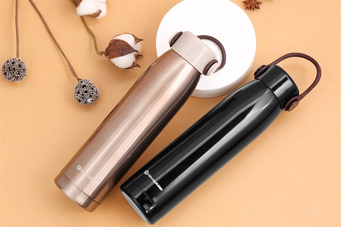 Bình giữ nhiệt inox 320 ml DMX TH06684 Màu Đen