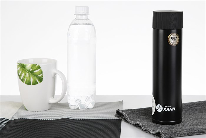 Bình giữ nhiệt inox 330 ml DMX QE-6042 Màu Đen