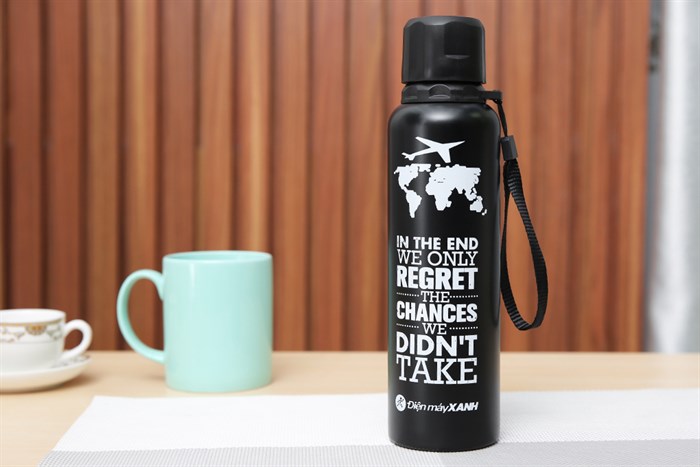 Bình giữ nhiệt inox 500 ml DMX QE-2022 Màu Đen