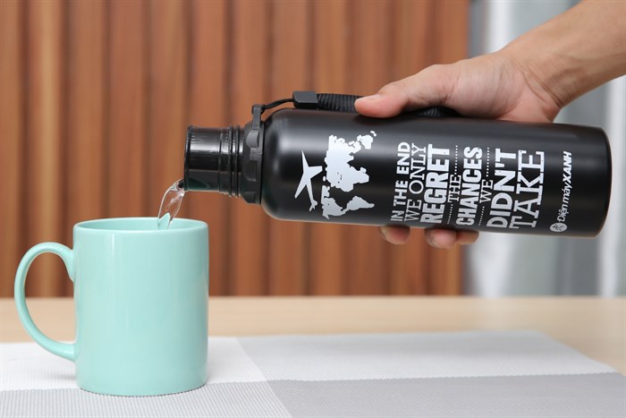 Bình giữ nhiệt inox 500 ml DMX QE-2022 Màu Đen