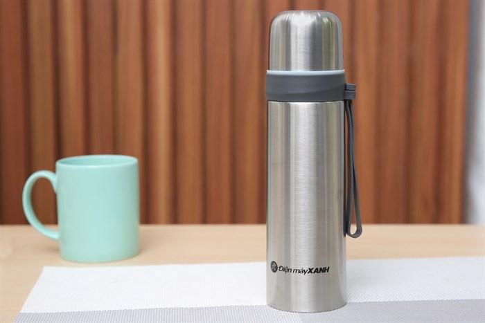 Bình giữ nhiệt inox 500 ml DMX YNQE-3021 Màu Bạc