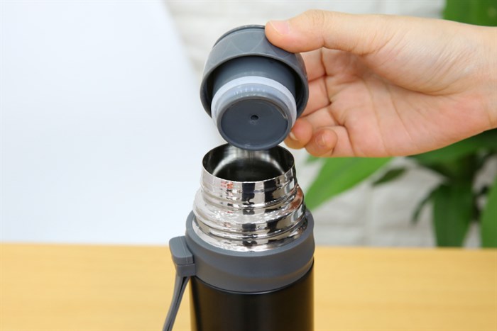 Bình giữ nhiệt inox 500 ml DMX YNQE-3021 Màu Đen