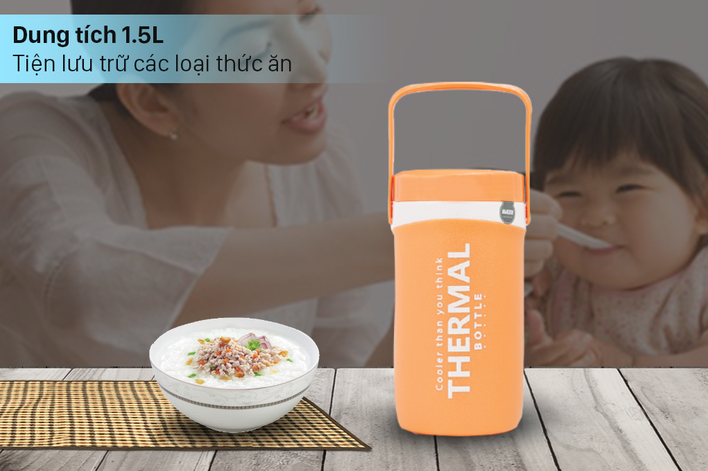 Bình giữ nhiệt nhựa 1500 ml Duy Tân Thermal - 5