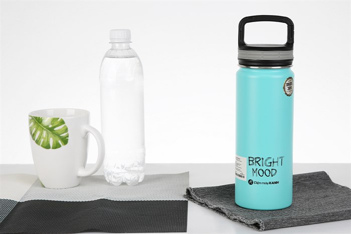 Bình giữ nhiệt inox 550 ml DMX TH010860 Màu Xanh ngọc