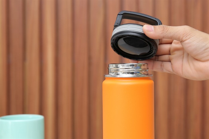 Bình giữ nhiệt inox 550 ml DMX TH010860 Màu Cam