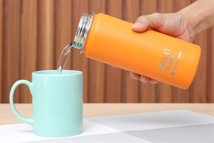 Bình giữ nhiệt inox 550 ml DMX TH010860 Màu Cam