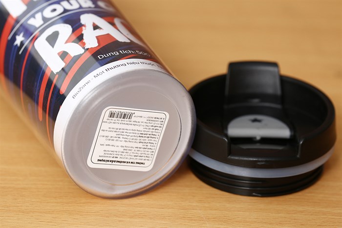 Ly cách nhiệt nhựa 500 ml Biozone SH KB-WA500 Màu Đen