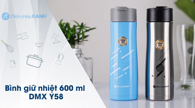 Bình giữ nhiệt inox 600 ml DMX Y58