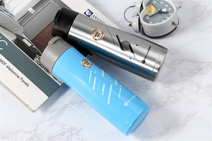 Bình giữ nhiệt inox 600 ml DMX Y58 Màu Bạc