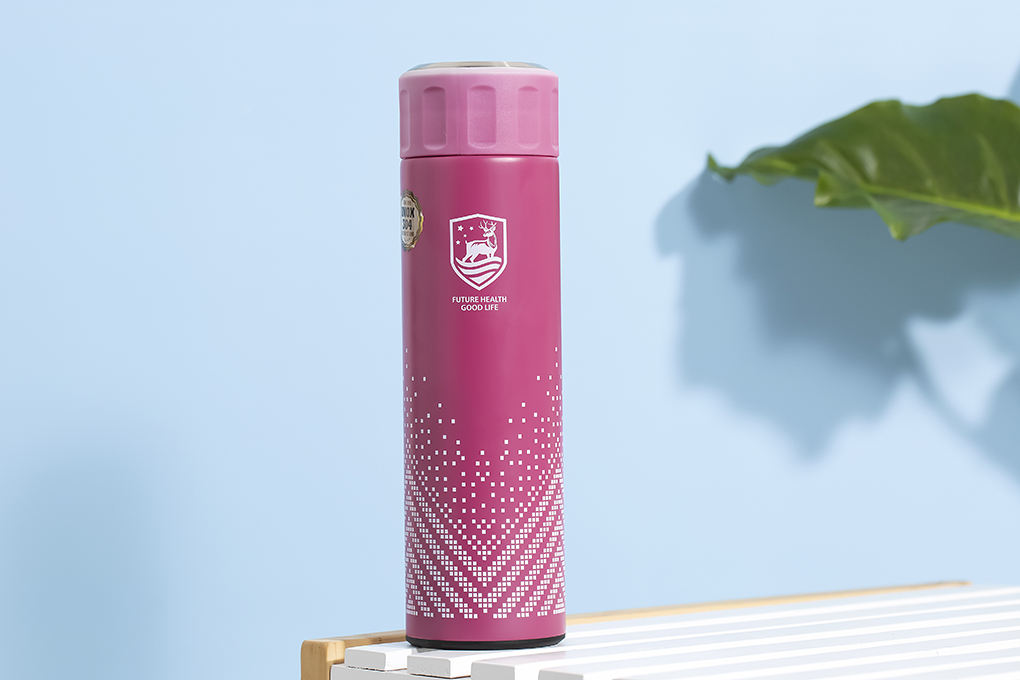 Bình giữ nhiệt inox 450 ml DMX TH2022 Màu Hồng