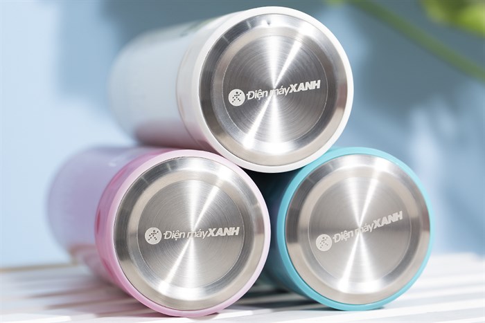 Bình giữ nhiệt inox 450 ml DMX TH2022 Màu Xanh ngọc