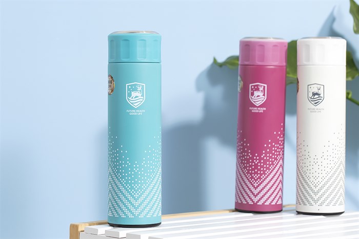 Bình giữ nhiệt inox 450 ml DMX TH2022 Màu Xanh ngọc