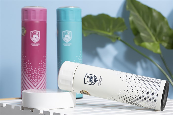 Bình giữ nhiệt inox 450 ml DMX TH2022 Màu Trắng