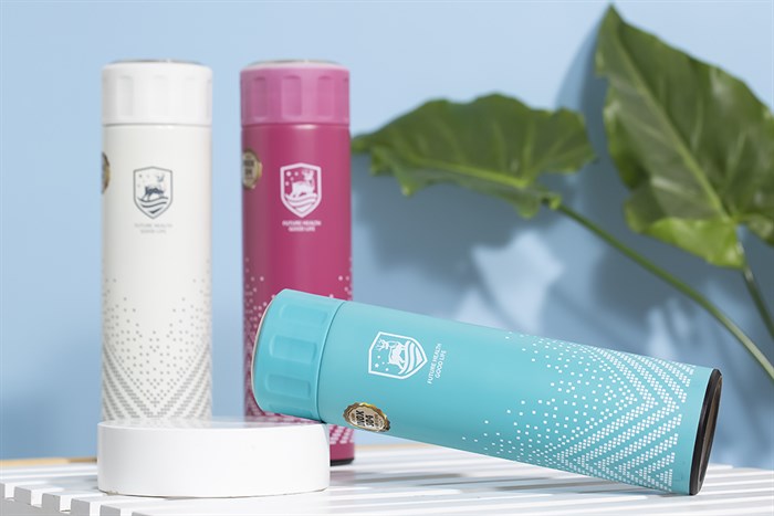 Bình giữ nhiệt inox 450 ml DMX TH2022 Màu Xanh ngọc