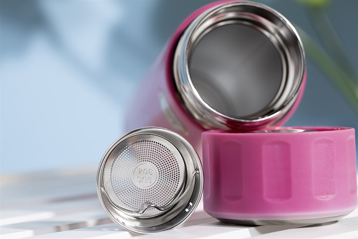 Bình giữ nhiệt inox 450 ml DMX TH2022 Màu Hồng