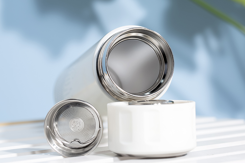 Bình giữ nhiệt inox 450 ml DMX TH2022 Màu Trắng