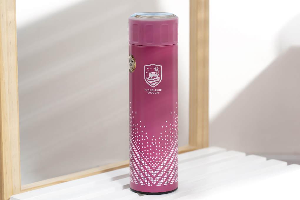 Bình giữ nhiệt inox 450 ml DMX TH2022 Màu Hồng