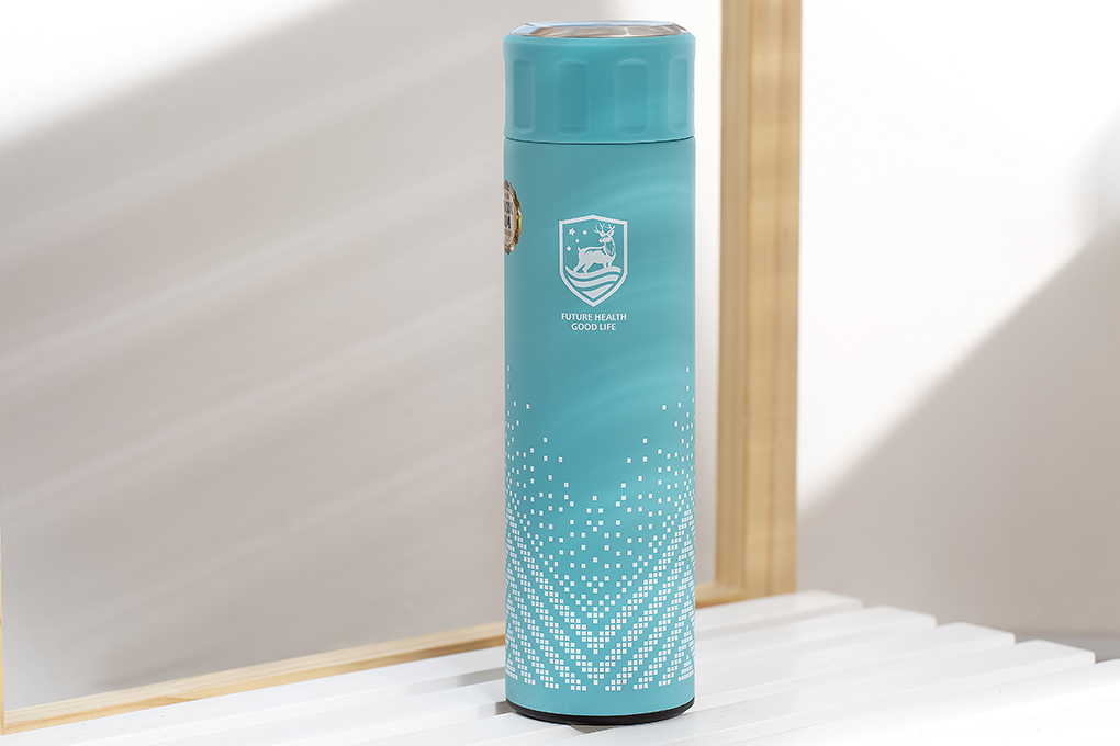 Bình giữ nhiệt inox 450 ml DMX TH2022 Màu Xanh ngọc