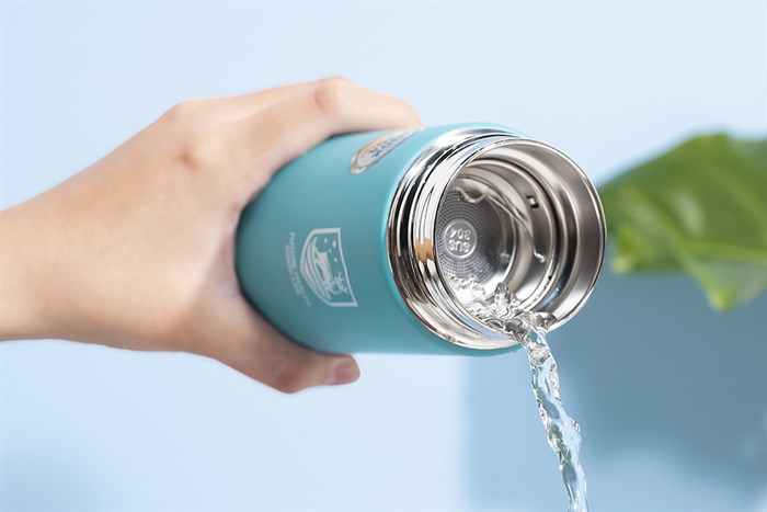 Bình giữ nhiệt inox 450 ml DMX TH2022 Màu Xanh ngọc