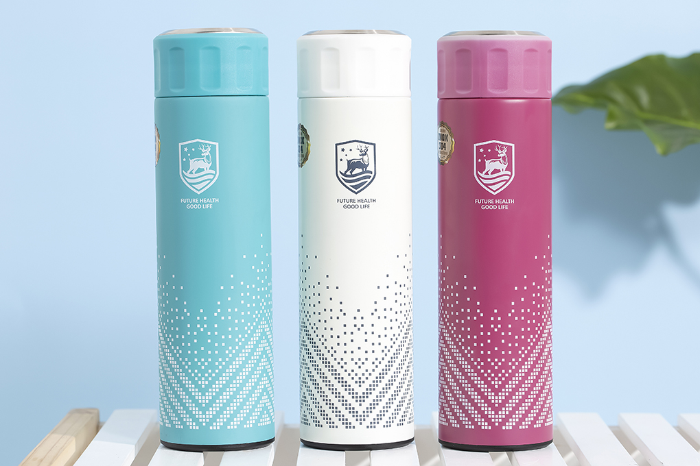 Bình giữ nhiệt inox 450 ml DMX TH2022 Màu Hồng