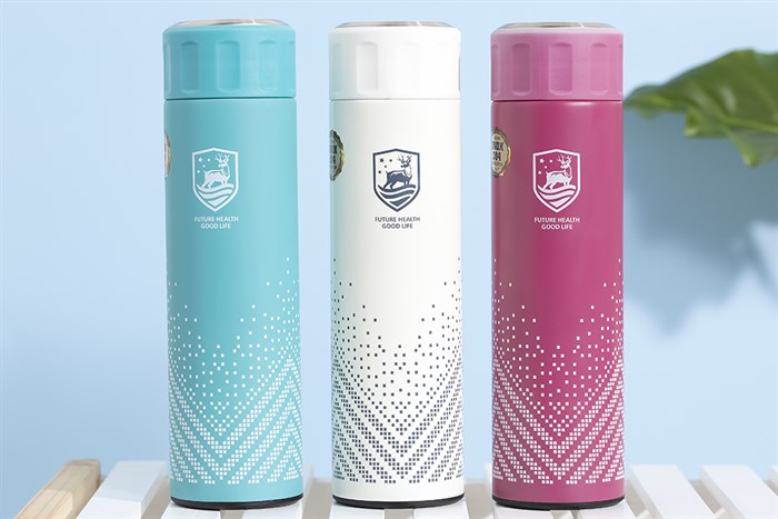 Bình giữ nhiệt inox 450 ml DMX TH2022 Màu Trắng