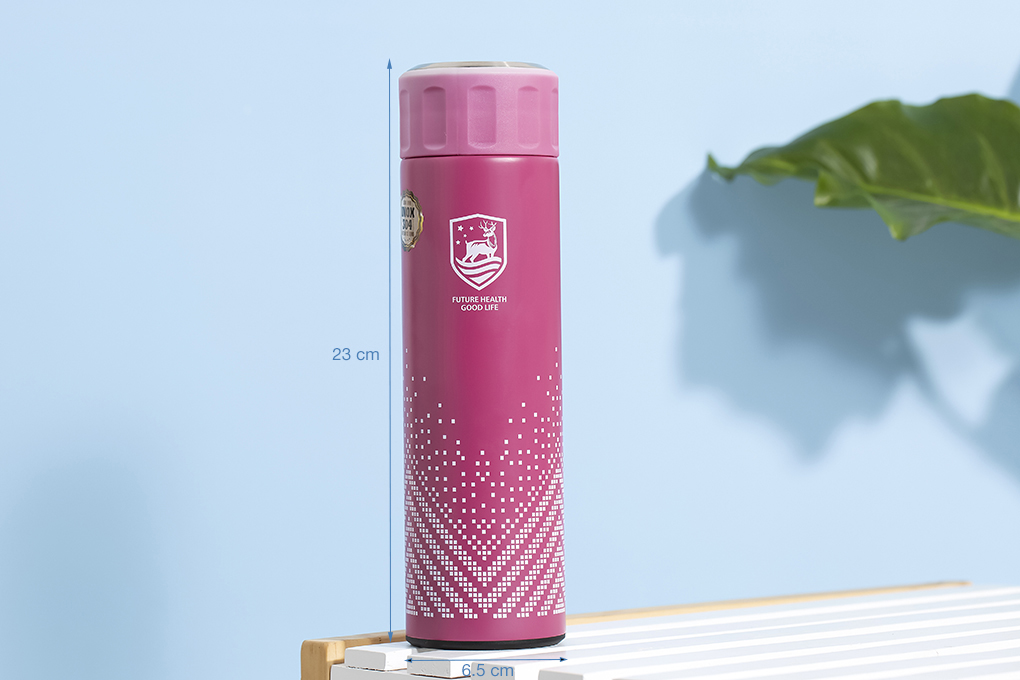 Bình giữ nhiệt inox 450 ml DMX TH2022 Màu Hồng