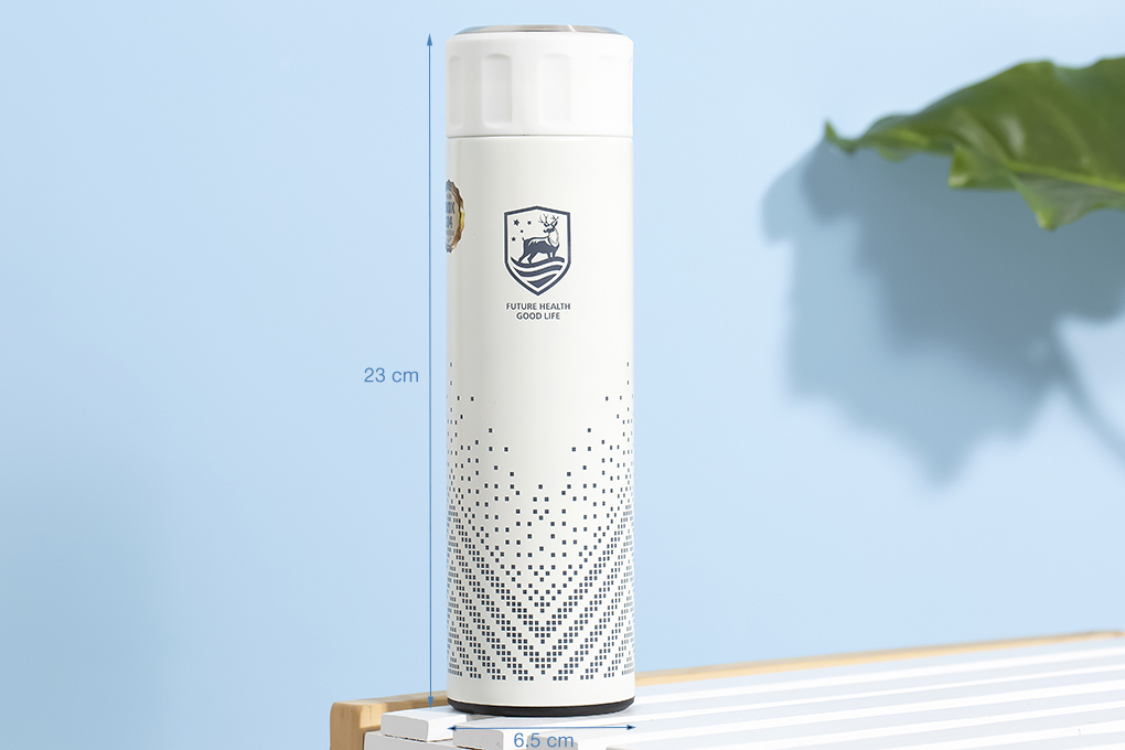 Bình giữ nhiệt inox 450 ml DMX TH2022 Màu Trắng
