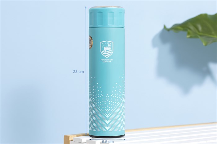 Bình giữ nhiệt inox 450 ml DMX TH2022 Màu Xanh ngọc