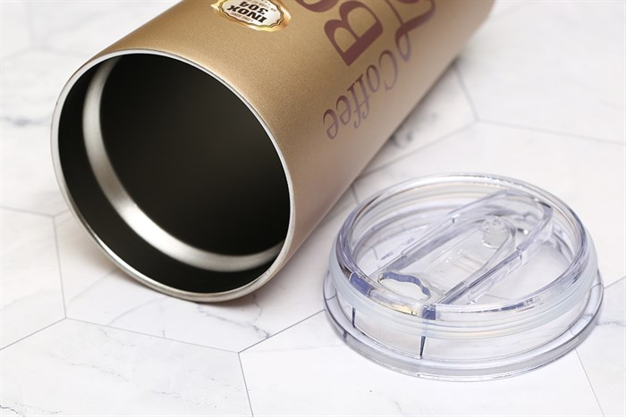 Ly giữ nhiệt inox 500 ml DMX Q10 Màu Vàng