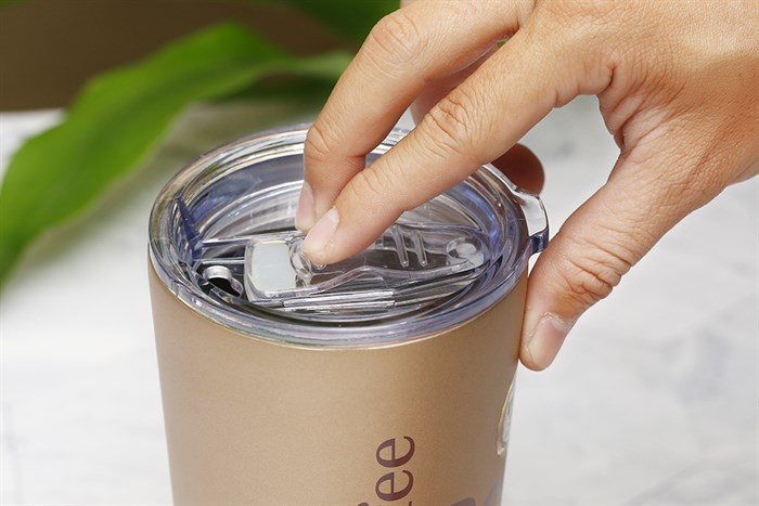 Ly giữ nhiệt inox 500 ml DMX Q10 Màu Vàng