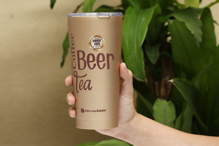 Ly giữ nhiệt inox 500 ml DMX Q10 Màu Vàng