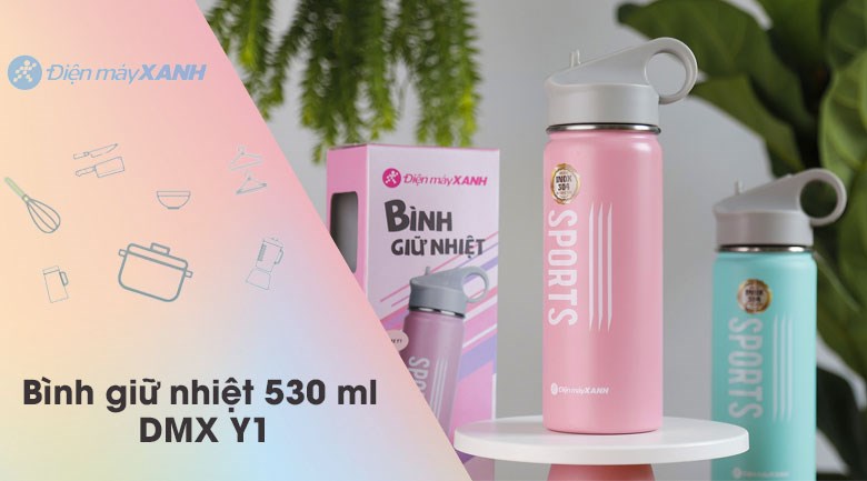 Bình giữ nhiệt inox 530 ml DMX Y1