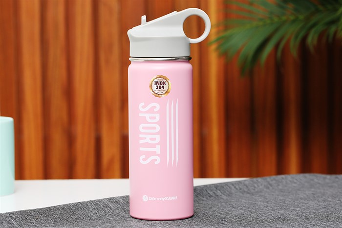 Bình giữ nhiệt inox 530 ml DMX Y1 Màu Hồng