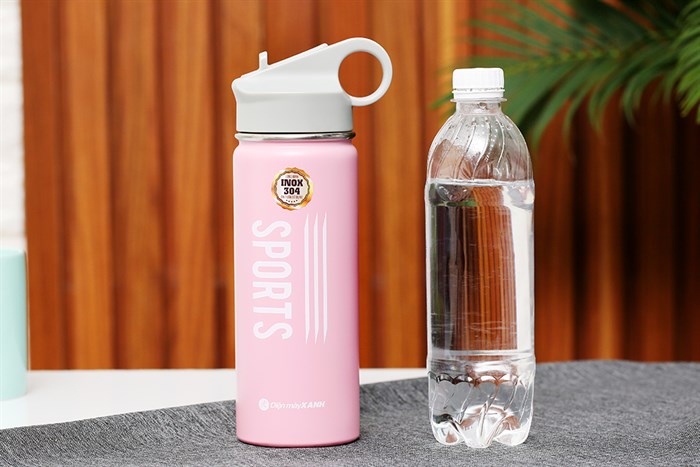 Bình giữ nhiệt inox 530 ml DMX Y1 Màu Hồng