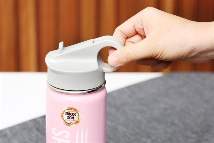 Bình giữ nhiệt inox 530 ml DMX Y1 Màu Hồng