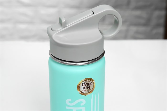 Bình giữ nhiệt inox 530 ml DMX Y1 Màu Xanh ngọc