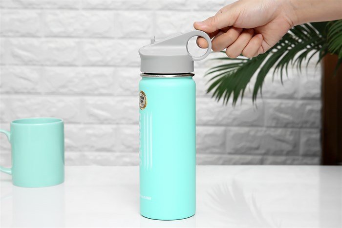 Bình giữ nhiệt inox 530 ml DMX Y1 Màu Xanh ngọc