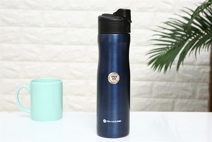 Bình giữ nhiệt inox 730 ml DMX A150 Màu Xanh Dương