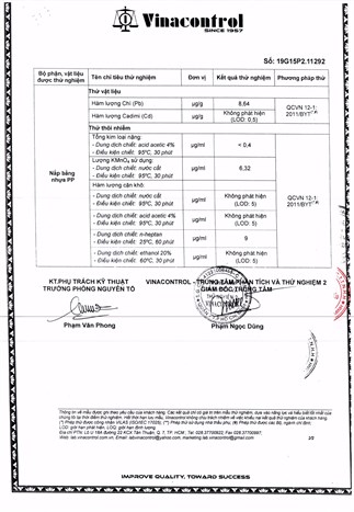 Bình giữ nhiệt inox 530 ml DMX KS K530B19 Màu Vàng