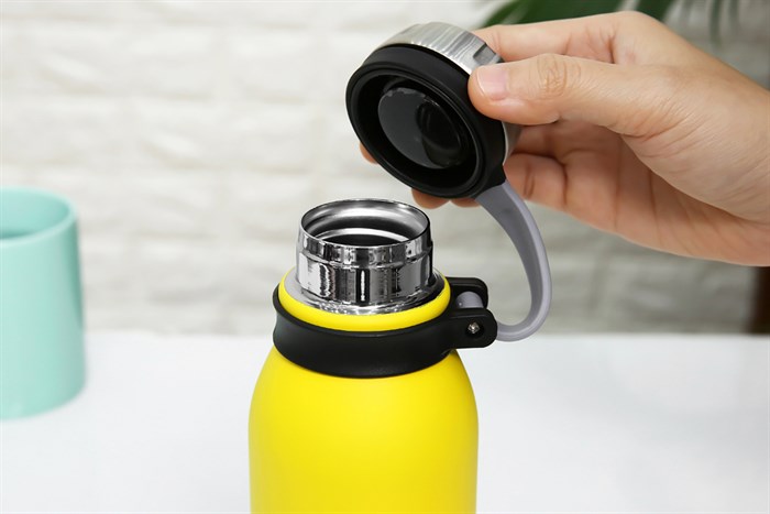 Bình giữ nhiệt inox 530 ml DMX KS K530B19 Màu Vàng