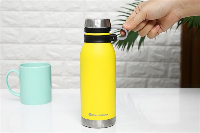 Bình giữ nhiệt inox 530 ml DMX KS K530B19 Màu Vàng