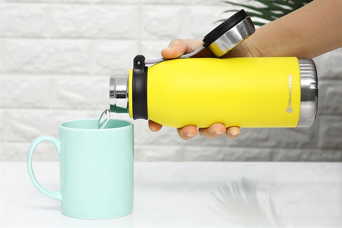 Bình giữ nhiệt inox 530 ml DMX KS K530B19 Màu Vàng