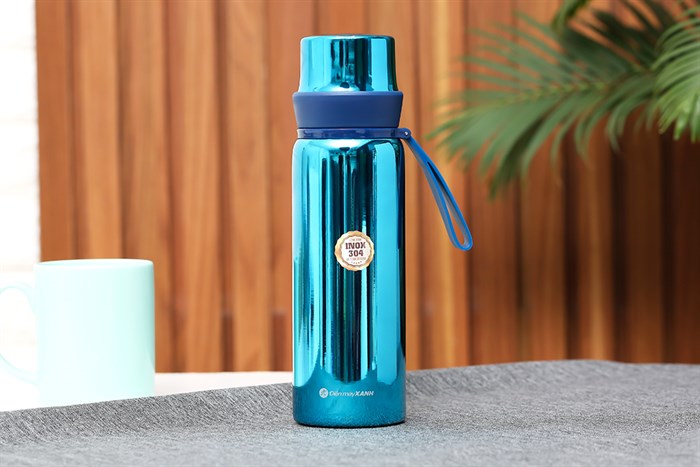 Bình giữ nhiệt inox 520 ml DMX Z69 Màu Xanh Dương